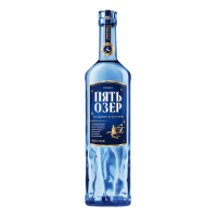 Водка «Пять Озёр» 1 л