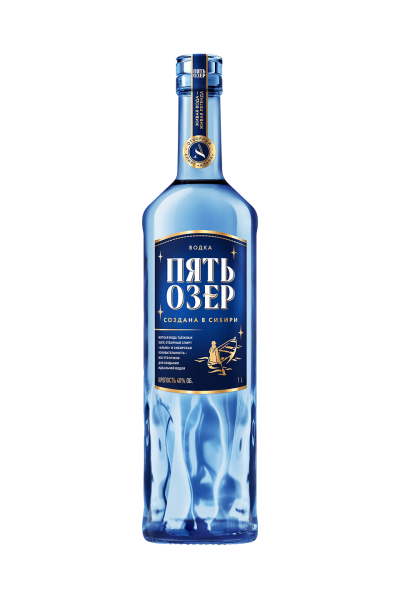 Водка «Пять Озёр» 1 л