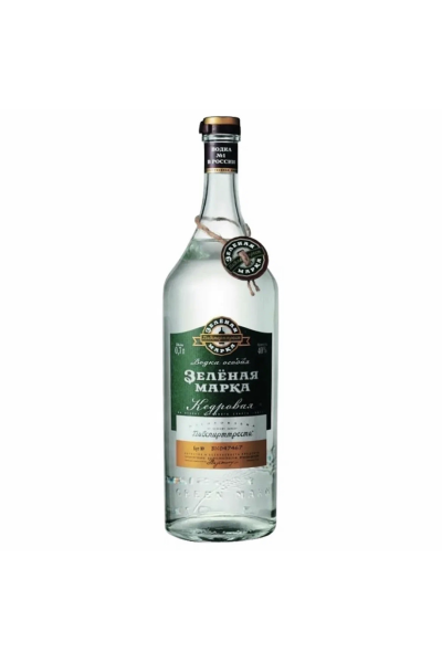 Водка «Зелёная Марка» 1.0 л