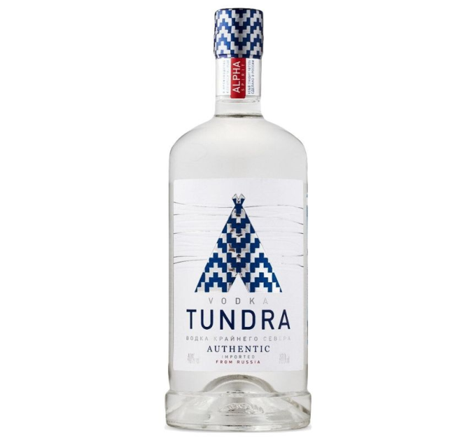 Водка «Tundra Аутентик» 0.7 л