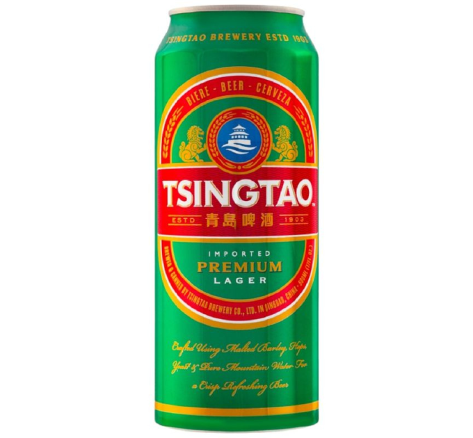 Пиво Tsingtao Премиум Лагер светлое 5%
