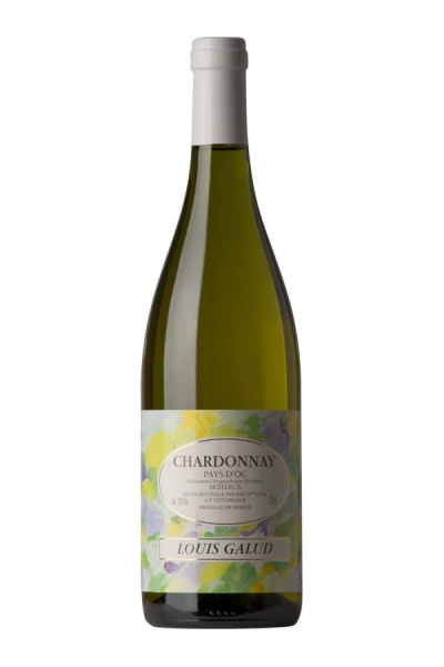 Вино «Louis Gallet Chardonnay» белое полусладкое