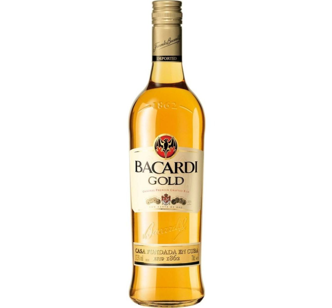 Ром «Bacardi Gold» 0.5 л