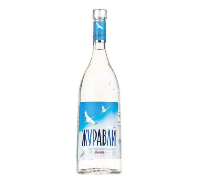 Водка «Журавли» 0.5 л