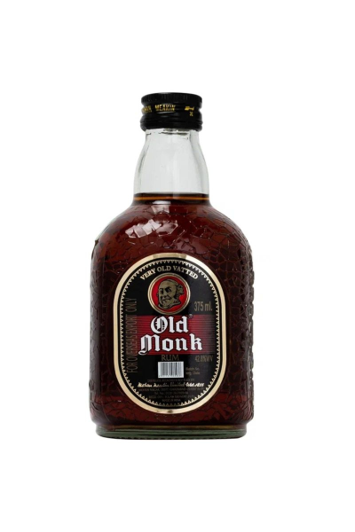 Ром Old Monk 7-летний тёмный 42.8%, 375мл