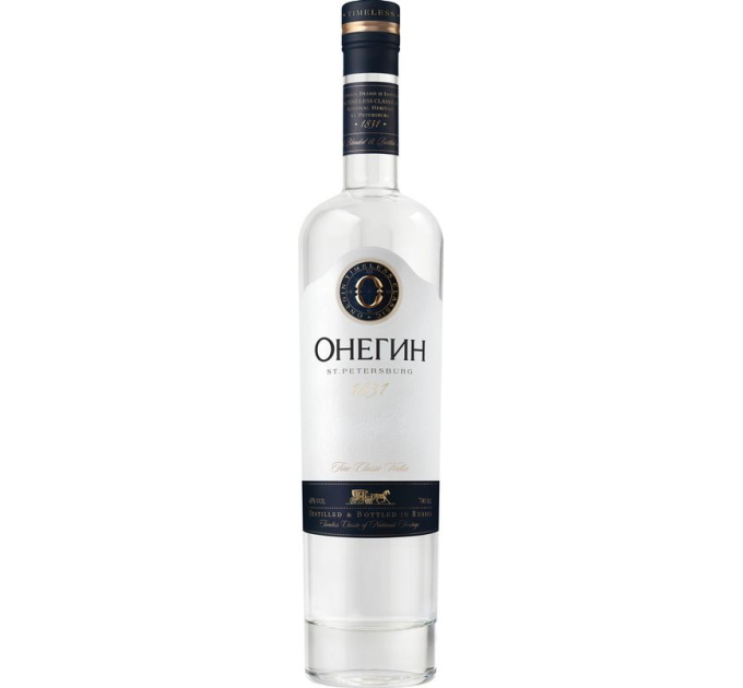 Водка «Онегин» 0.5 л