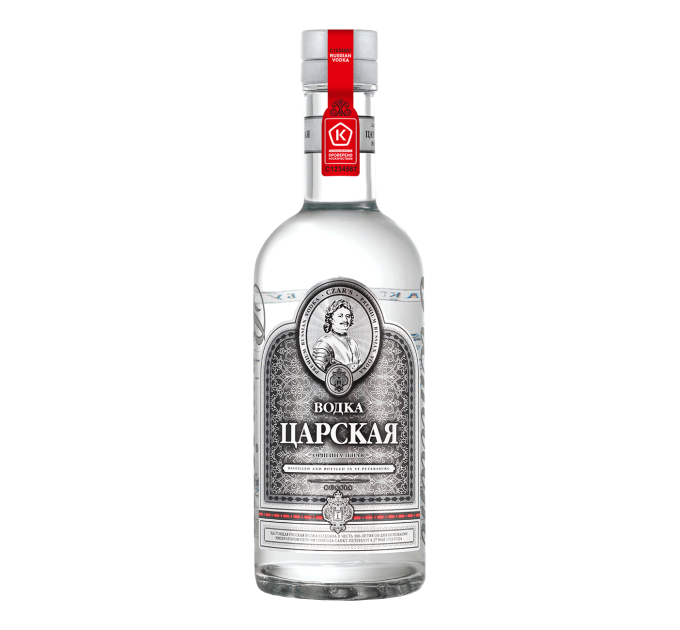 Водка «Царская оригинальная» 0.5 л