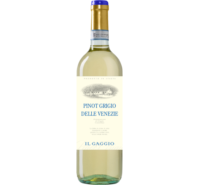 Вино «Il Gaggio Pinot Grigio» 0.75 л белое сухое