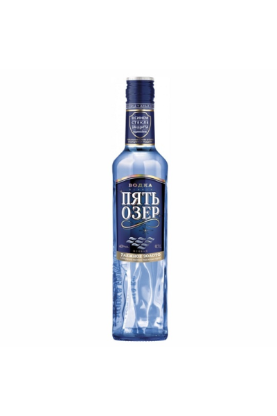 Водка «Пять Озёр» 0.7 л