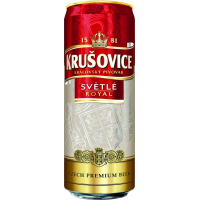 Пиво «Krušovice Světlé» 0.5 л