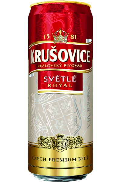 Пиво «Krušovice Světlé» 0.5 л