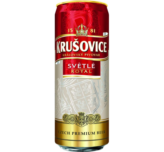 Пиво «Krušovice Světlé» 0.5 л