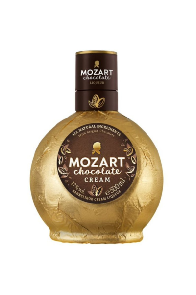 Ликёр Mozart Chocolate Cream эмульсионный 17% 0.5L