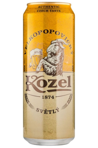 Пиво «Velkopopovický Kozel Světlý» 0.5 л