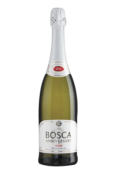 Шампанское «Bosca Anniversary» 0.75 л белое полусладкое