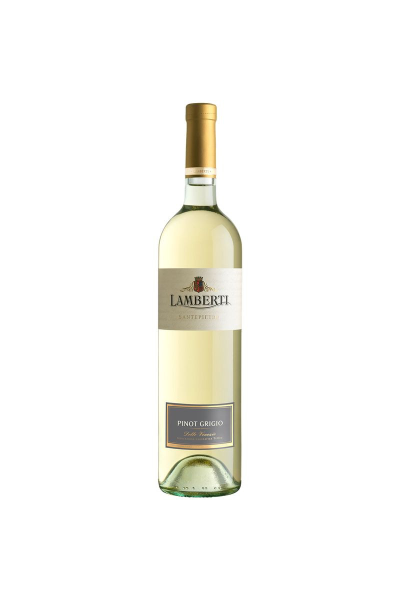 Вино «Lamberti Pinot Grigio» 0.75 л белое полусухое