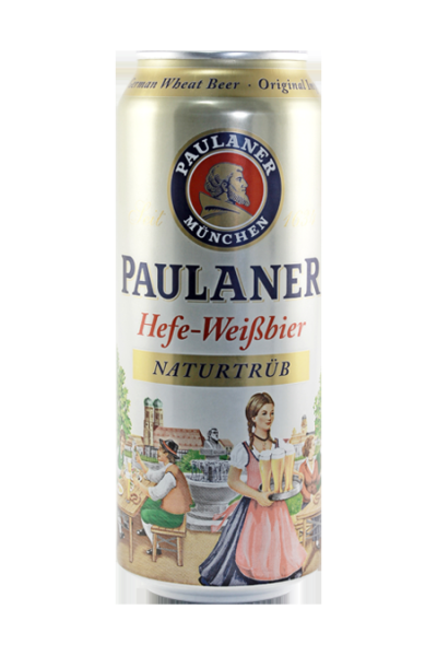 Пиво «Paulaner Hefe‑Weißbier Naturtrüb» 0.5 л