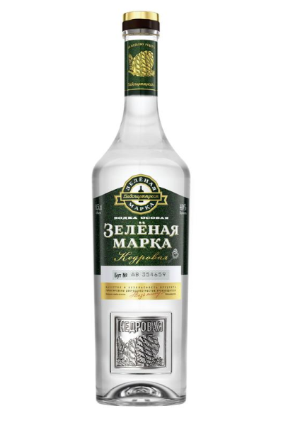 Водка «Зелёная Марка» 0.5 л