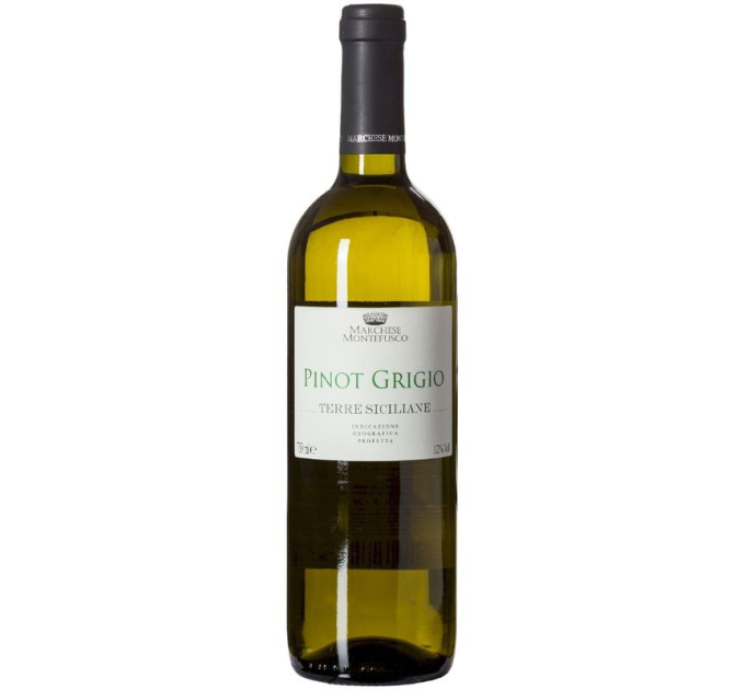 Вино «Marquis Montefusco Pinot Grigio» 0.75 л белое сухое