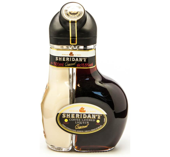 Ликёр двухслойный «Sheridan’s Coffee Layered Liqueur» 0.5 л