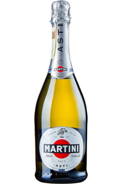 Шампанское «Martini Asti» 0.75 л белое сладкое