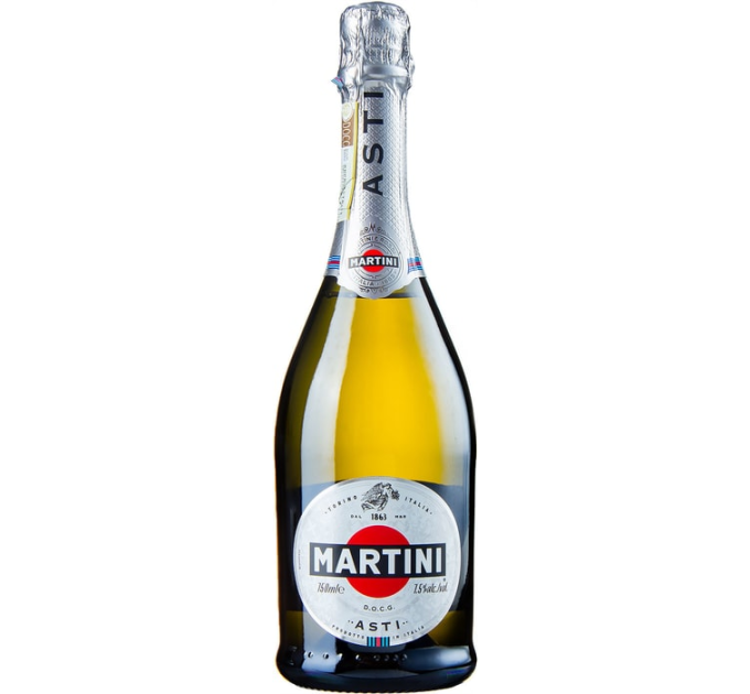 Шампанское «Martini Asti» 0.75 л белое сладкое