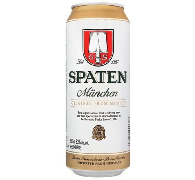 Пиво «Spaten München» 0.5 л