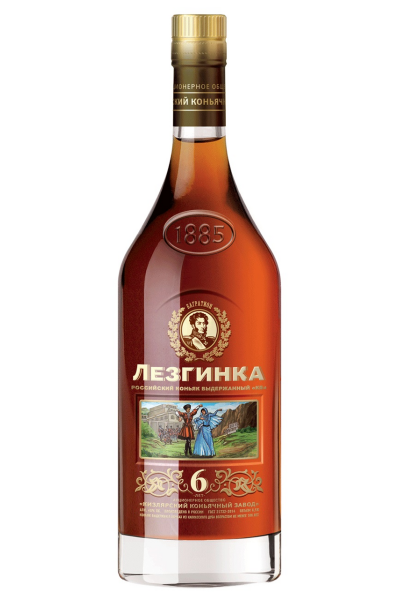 Коньяк «Лезгинка Кизляр КВ» 0.5 л