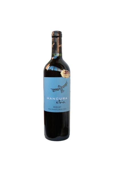 Вино «Mancura Merlot» 0.75 л красное сухое